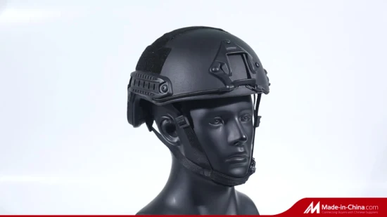 Capacete à prova de balas balístico de nível confortável Iia do exército militar rápido